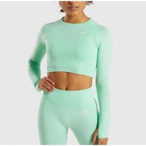 Gymshark Mint Green Crop Top
